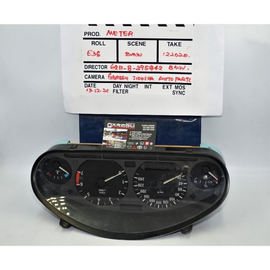 Bmw E36 318  6211-8-375042 Cluster Meter Speedometer