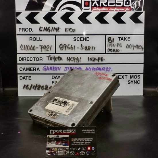 TOYOTA NCP31 1NZ-FE 89661-52811 81 UNIT KAWALAN ENJIN ECU